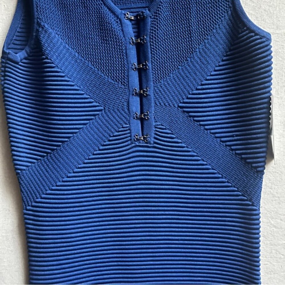 NWT Guess Angelina Ottoman Stitch Knit Bodycon Dress S - Picture 4 of 12
